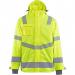 Arco Responsible Yellow Waterproof Hi-Vis Coat S ARC10731