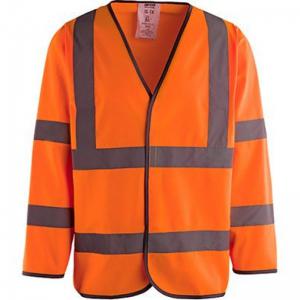 Arco Orange Long-Sleeve Hi-Vis Vest XL ARC11073