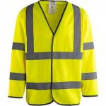 Arco Yellow Long-Sleeve Hi-Vis Vest 3XL ARC11083