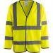 Arco Yellow Long-Sleeve Hi-Vis Vest 3XL ARC11083