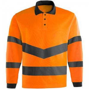 Arco Orange Long-Sleeve Hi-Vis Polo Shirt 2XL ARC11126
