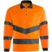 Arco Orange Long-Sleeve Hi-Vis Polo Shirt 2XL ARC11126