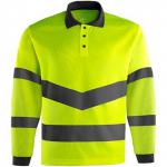 Arco Yellow Long-Sleeve Hi-Vis Polo Shirt 5XL ARC11138