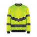 Arco Yellow Hi-Vis Sweatshirt S ARC11149