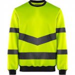 Arco Yellow Hi-Vis Sweatshirt L ARC11151