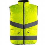 Arco Hi-Vis Bodywarmer Yellow XL ARC11223