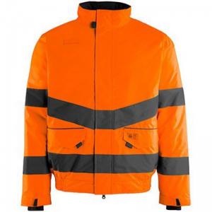 Arco Orange Waterproof Hi-Vis Bomber Jacket M ARC11229