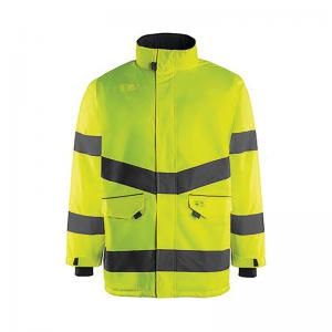 Arco Yellow Waterproof Hi-Vis Coat S ARC11255
