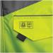 Arco Yellow Waterproof Hi-Vis Coat S ARC11255