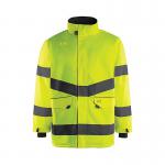 Arco Yellow Waterproof Hi-Vis Coat L ARC11257