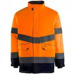 Arco OrangeNavy Waterproof Hi-Vis Coat 5XL ARC11271