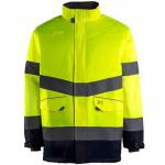 Arco YellowNavy Waterproof Hi-Vis Coat 4XL ARC11278