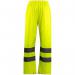 Arco Yellow Waterproof Hi-Vis Overtrousers 3XL ARC11326