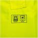 Arco Yellow Waterproof Hi-Vis Overtrousers 3XL ARC11326