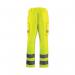 Arco Yellow Hi-Vis Cargo Trousers with Kneepad Pockets 32R ARC11376
