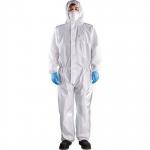 Arco White Type 5B6B Chemical Coverall L ARC11409