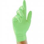 Unigloves Pearl Green Nitrile Disposable Gloves M (Pack of 100) ARC11466
