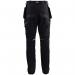 Trojan Tech Mens Black Cargo Trousers with Holster Pockets S ARC11752