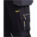 Trojan Tech Mens Black Cargo Trousers with Holster Pockets S ARC11752