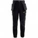 Trojan Tech Mens Black Cargo Trousers with Holster Pockets M ARC11753