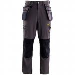 Trojan Tech Mens Grey Cargo Trousers with Holster Pocket 3XL ARC11763