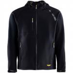 Trojan Mens Black Hooded Softshell Jacket M ARC11818
