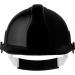Arco Champion Plus Black Unvented Wheel-Ratchet Safety Helmet ARC12050