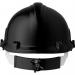 Arco Champion Plus Black Unvented Wheel-Ratchet Safety Helmet ARC12050