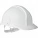 Arco Champion White Unvented Slip-Ratchet Safety Helmet ARC12152