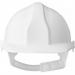 Arco Champion White Unvented Slip-Ratchet Safety Helmet ARC12152