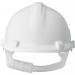 Arco Champion White Unvented Slip-Ratchet Safety Helmet ARC12152