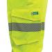 Arco Responsible Yellow Hi-Vis Cargo Trousers with Kneepad Pockets 32R ARC12158