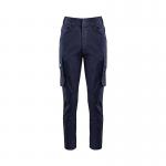 Arco Responsible Womens Navy Cargo Trousers with Kneepad Pockets 10R ARC12177