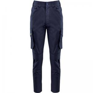 Arco Responsible Womens Navy Cargo Trousers with Kneepad Pockets 20R