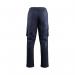 Arco Responsible Mens Navy Cargo Trousers with Kneepad Pockets 32R ARC12255