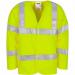 Arco Yellow Long-Sleeve Flame-Retardant Hi-Vis Vest 2XL ARC12406