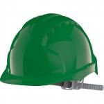 JSP Evo3 Green Vented Slip-Ratchet Safety Helmet ARC12605