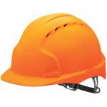 JSP Evo3 Orange Vented Slip-Ratchet Safety Helmet ARC12608