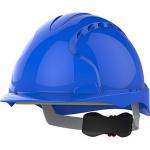 JSP Evo3 Blue Vented Wheel-Ratchet Safety Helmet ARC12612