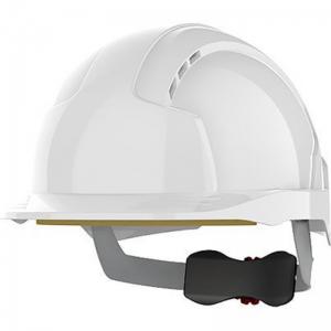 JSP EvoLite White Vented Wheel-Ratchet Safety Helmet ARC13029