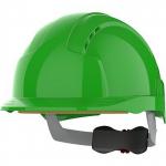 JSP EvoLite Green Vented Wheel-Ratchet Safety Helmet ARC13031