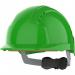 JSP EvoLite Green Vented Wheel-Ratchet Safety Helmet ARC13031