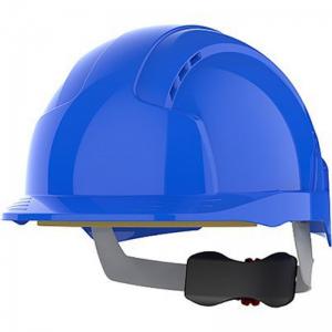 JSP EvoLite Blue Vented Wheel-Ratchet Safety Helmet ARC13032