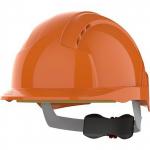 JSP EvoLite Orange Vented Wheel-Ratchet Safety Helmet ARC13034