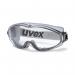 Uvex Ultrasonic Grey Clear-Lens Safety Goggles ARC18807