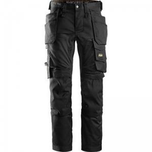 Snickers Workwear AllroundWork 6241 Mens Black Trousers with Holster