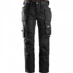 Snickers Workwear AllroundWork 6241 Mens Black Trousers with Holster Pockets 38R 054 ARC26702
