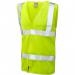 Leo Milford Yellow Flame-Retardant Hi-Vis Vest M ARC31495