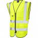 Leo Lynton Yellow Zip-Up Hi-Vis Vest M ARC31605