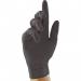 Unigloves Pearl Black Nitrile Disposable Gloves XL (Pack of 100) ARC41165